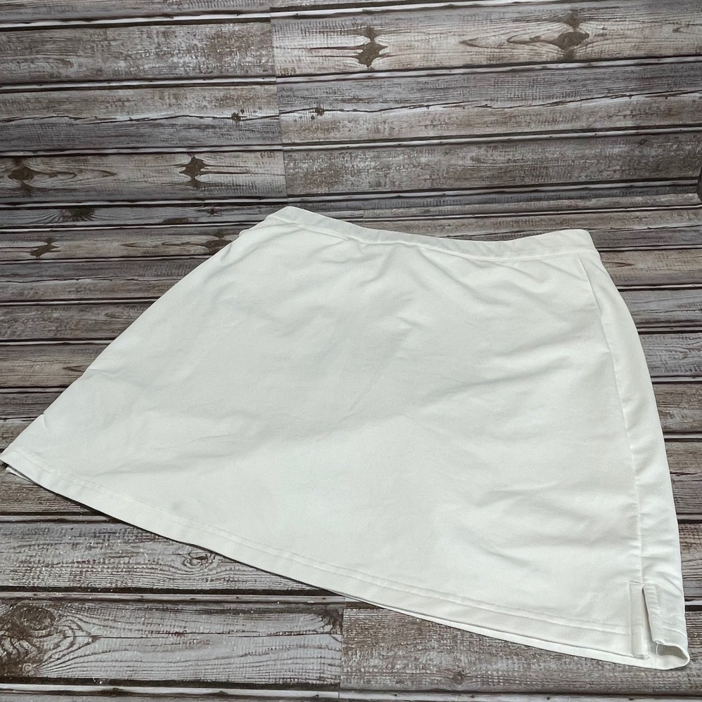 Peter Millar Womens White UPF 50 Sun Protection Skirt‎ Golf Athleisure Medium